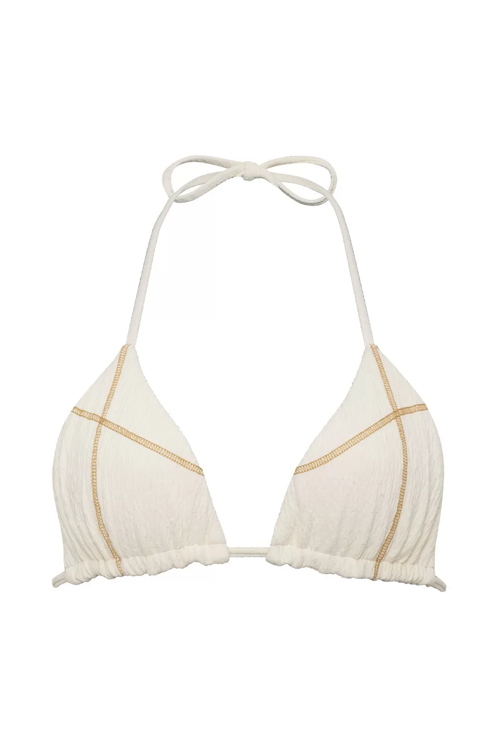 Tia Triangle Bikini Top - Sandstorm