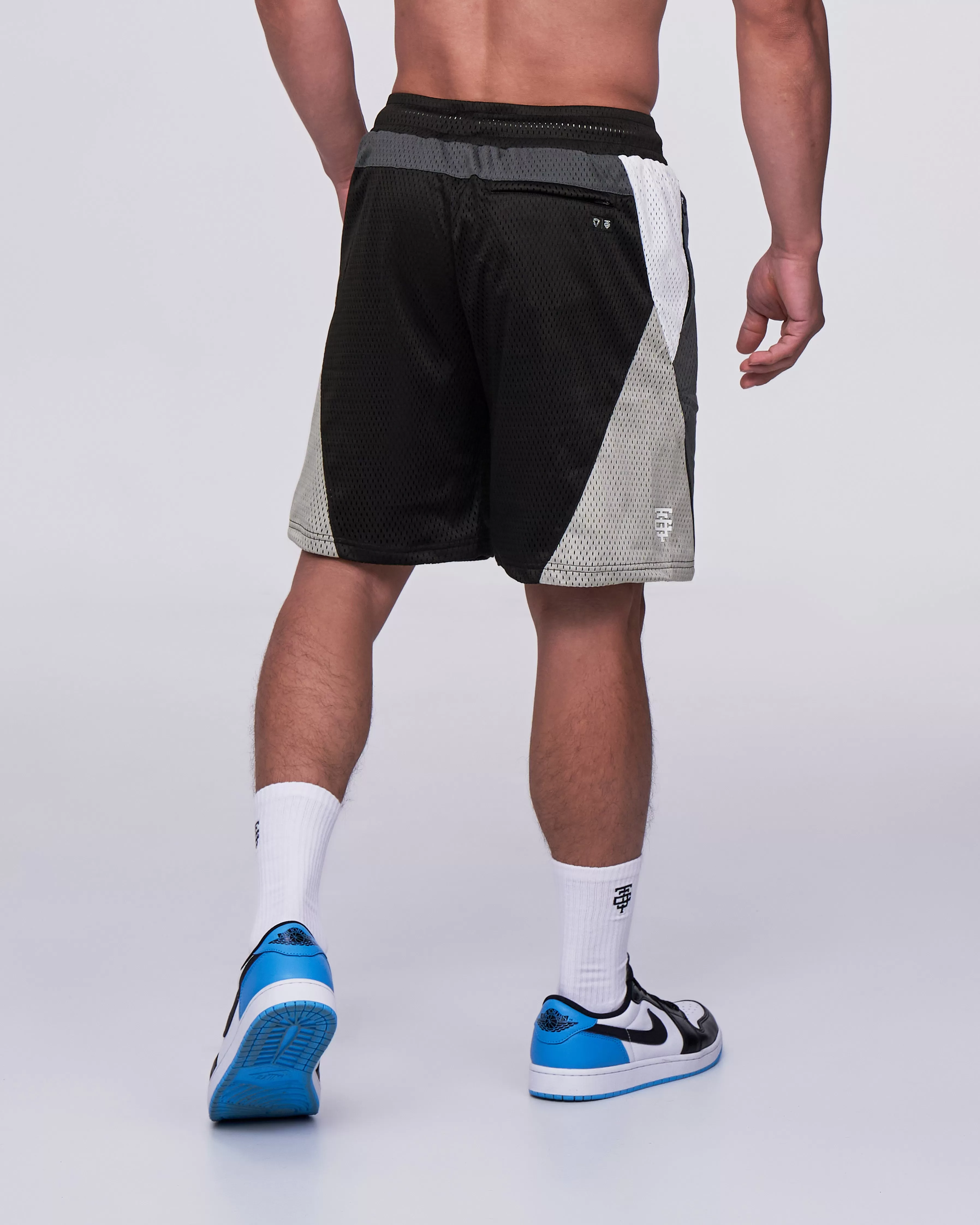 TJTC Double Mesh Panel Shorts