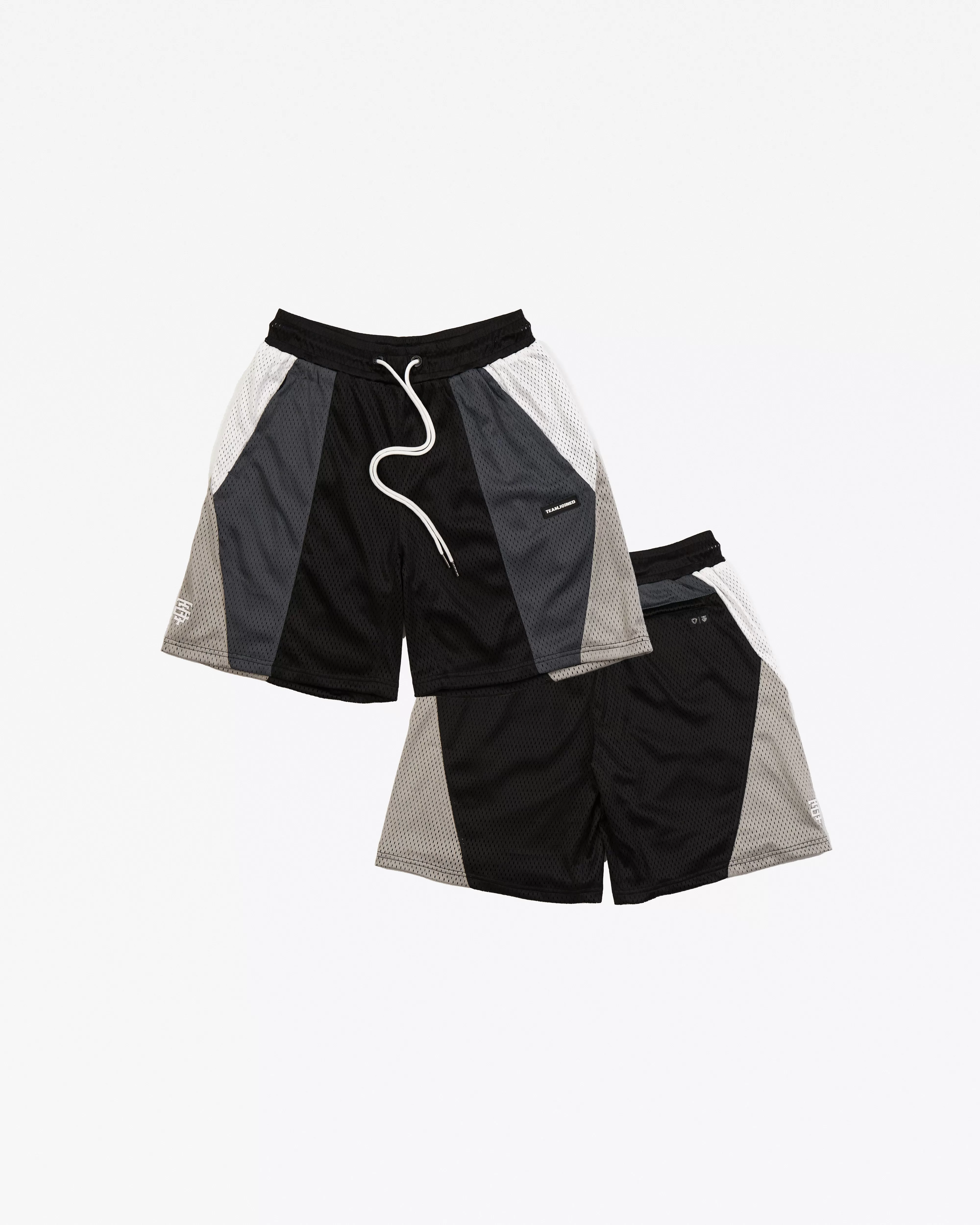 TJTC Double Mesh Panel Shorts