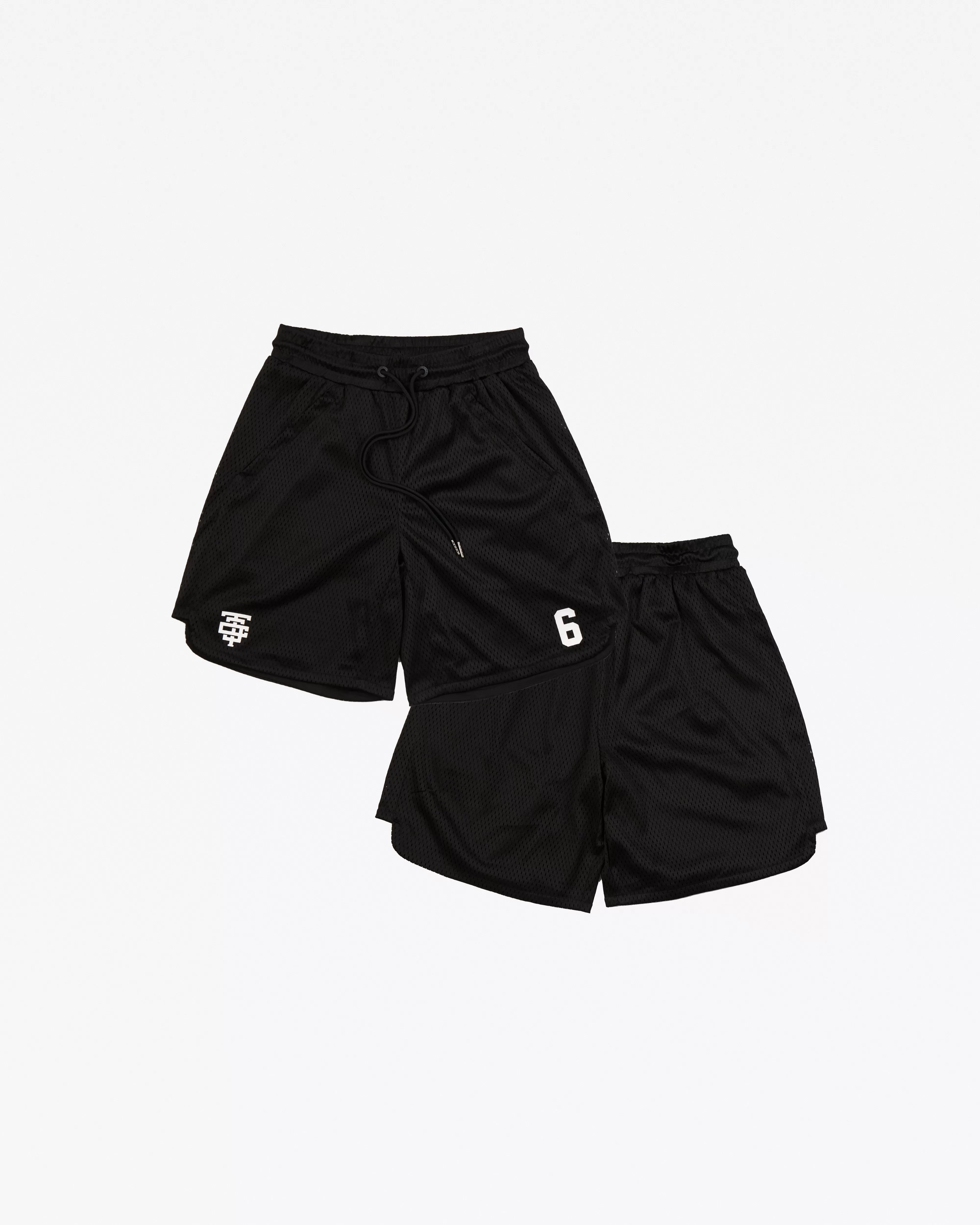 TJTC Double Mesh Panel Shorts