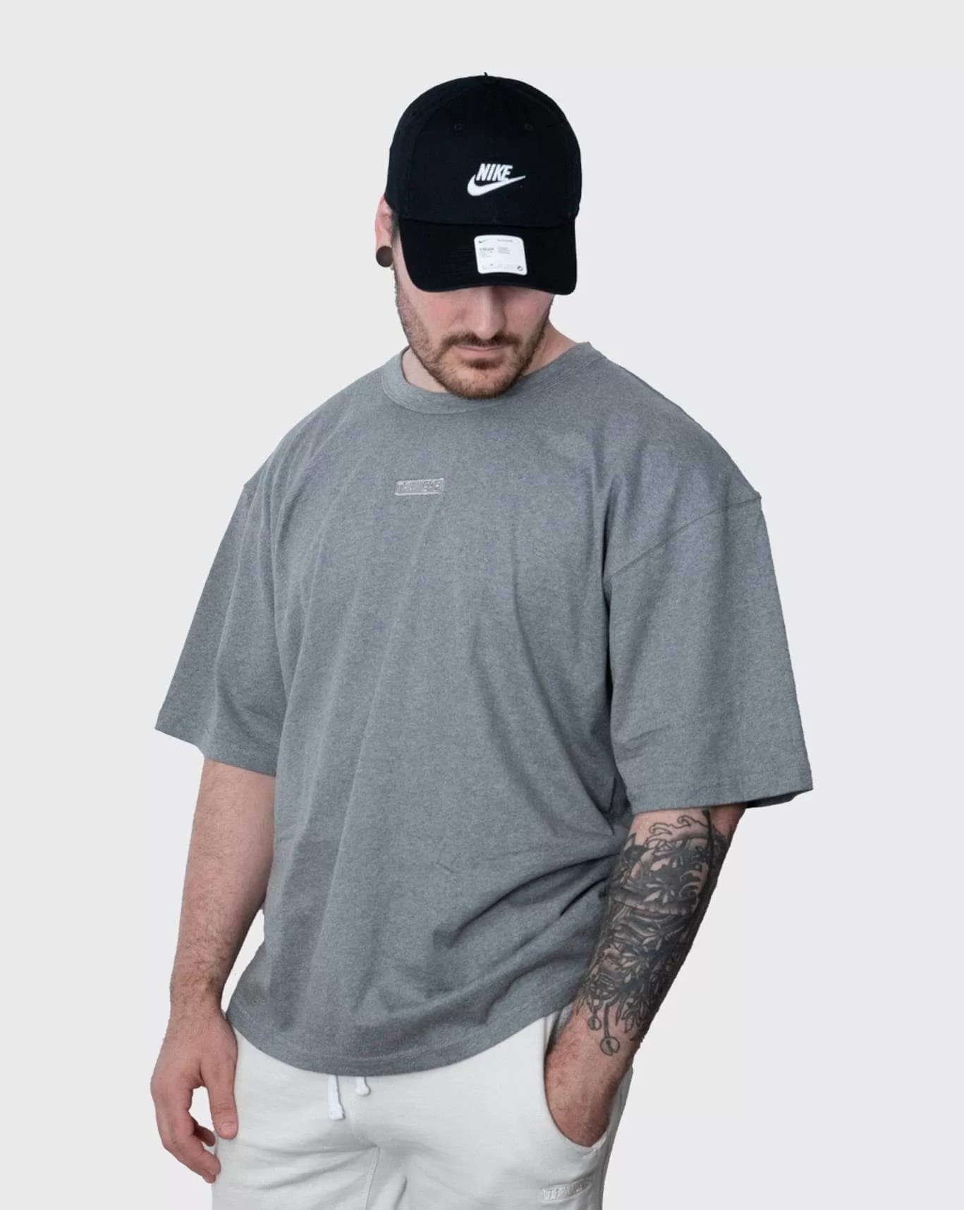 trainers premium oversized tee