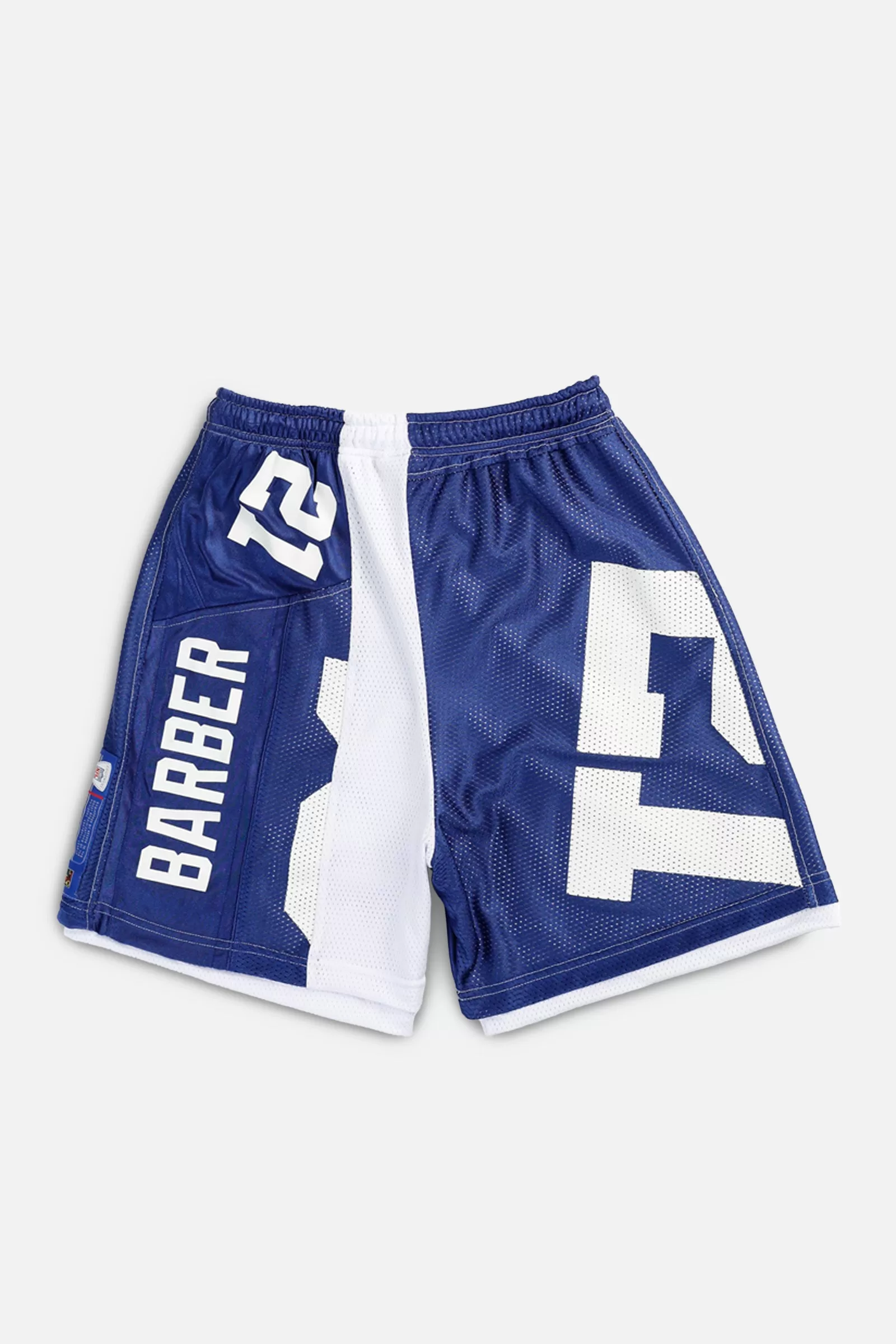 Unisex Rework NY Giants NFL Jersey Shorts - M