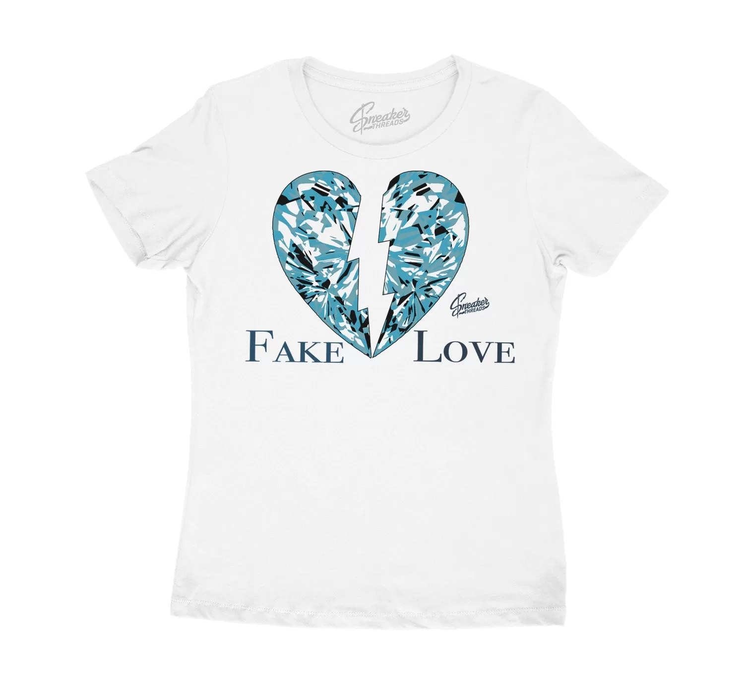 Womens Obsidian 13 Shirt - Love - Navy